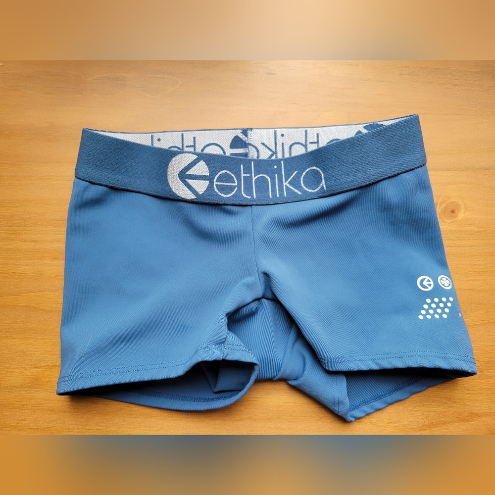 2 girls xs Ethica boyshorts underwear